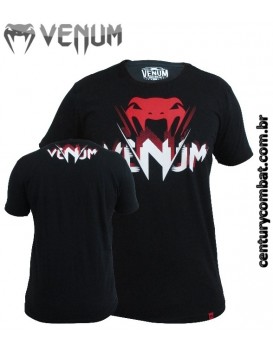 Camiseta Venum V Ray Preta